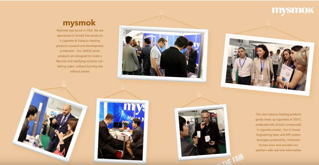Die Teilnahme von Yun Xi an der World Tabak Europe 2018