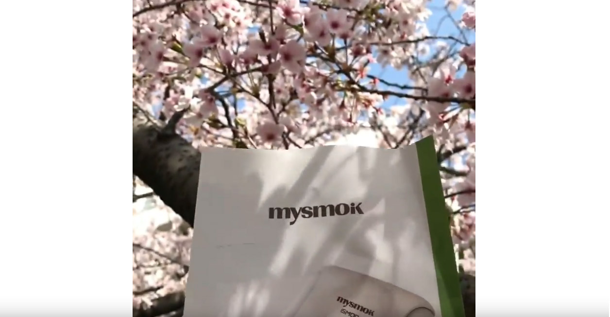 Wenn das MySmok Heat Burm-Gerät nicht auf Sakura trifft